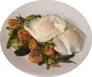 Mustard Veggie Hash